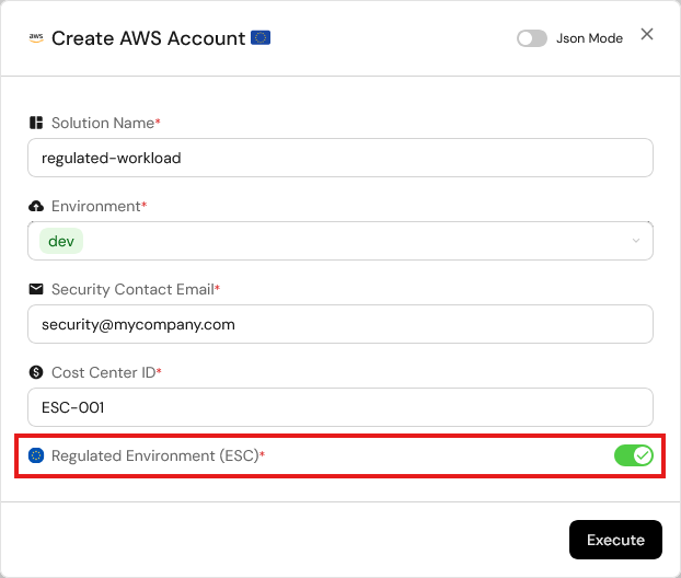 Unified Account Vending